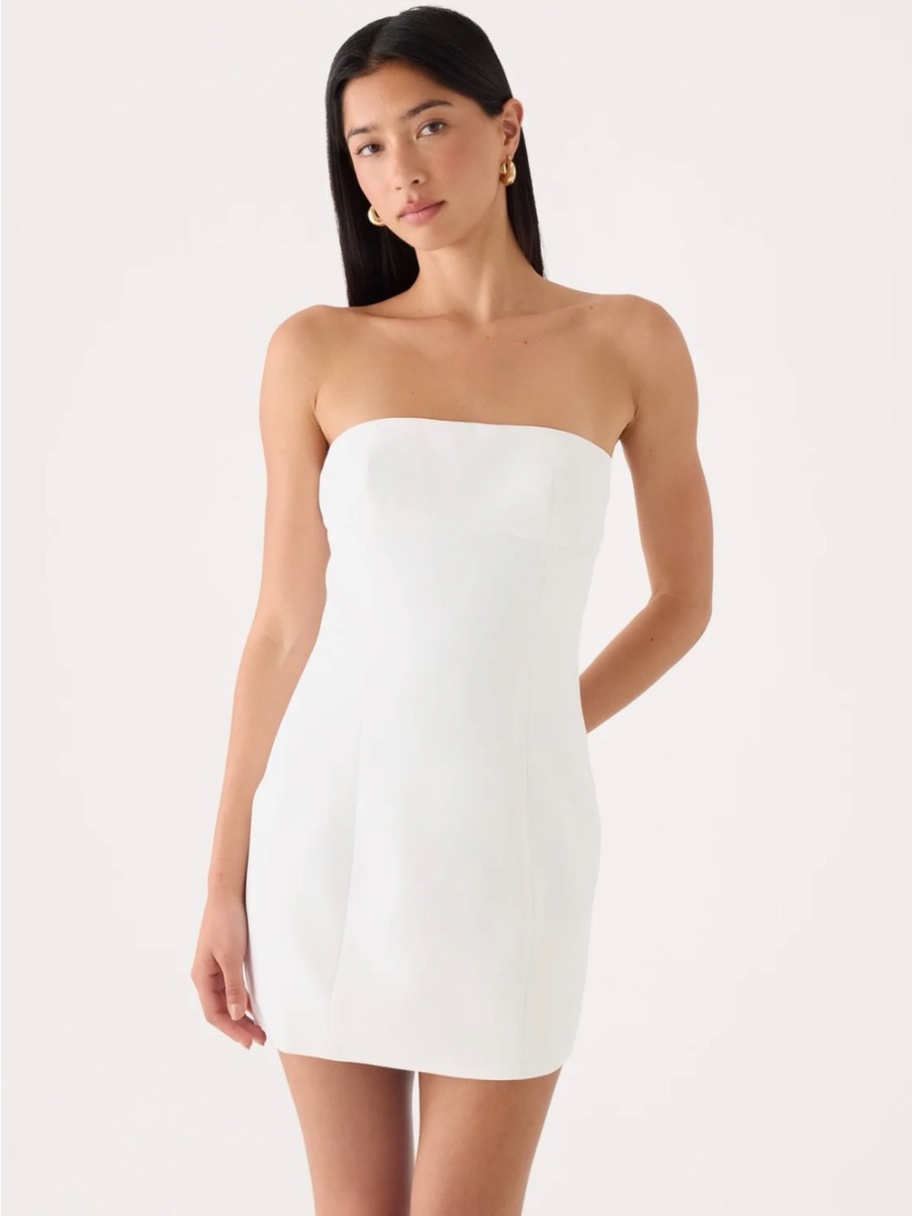 Naomee Mini Dress - White